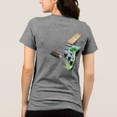 ST.PATRICK'S DAY Tri-Blend SHIRT (Rückseite)