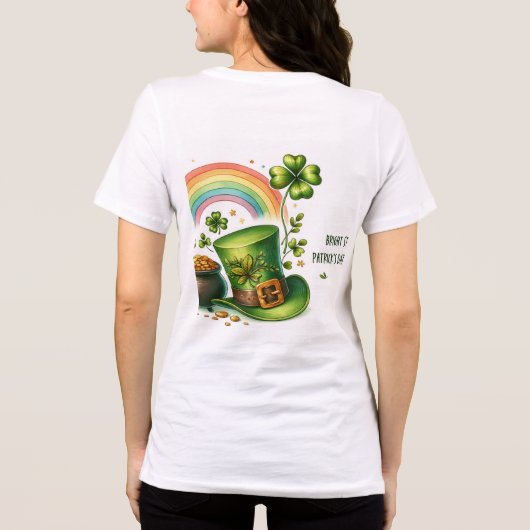 ST.PATRICK'S DAY Tri-Blend SHIRT (Rückseite)