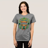 ST.PATRICK'S DAY Tri-Blend SHIRT (Vorderseite voll)