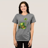 ST. PATRICK'S DAY Tri-Blend SHIRT (Vorderseite voll)