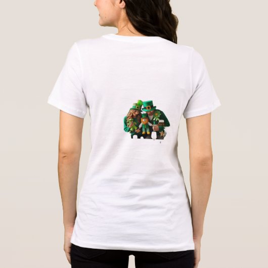 ST.PATRICK'S DAY Tri-Blend SHIRT (Rückseite)