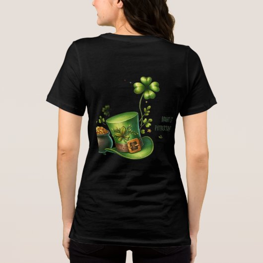 ST. PATRICK'S DAY Tri-Blend SHIRT (Rückseite)