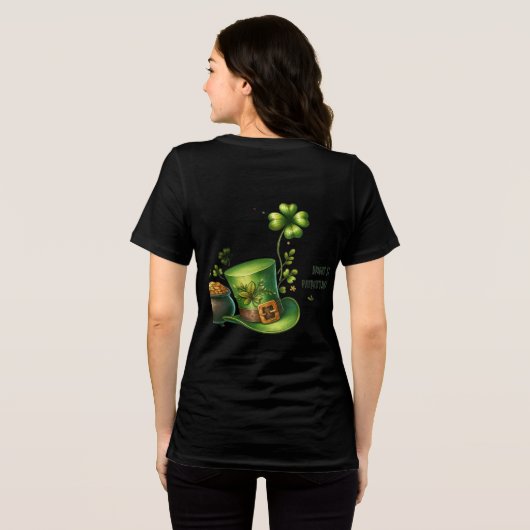 ST. PATRICK'S DAY Tri-Blend SHIRT (Rückseite voll)