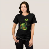 ST. PATRICK'S DAY Tri-Blend SHIRT (Vorderseite voll)