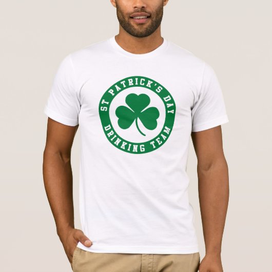 St. Patricks Day Trinkteam T-Shirt (Vorderseite)