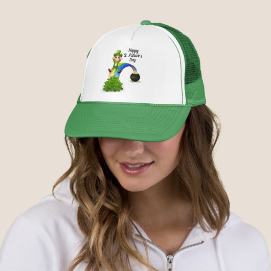 St Patrick's Day Trucker Hat Truckerkappe (Beispiel)