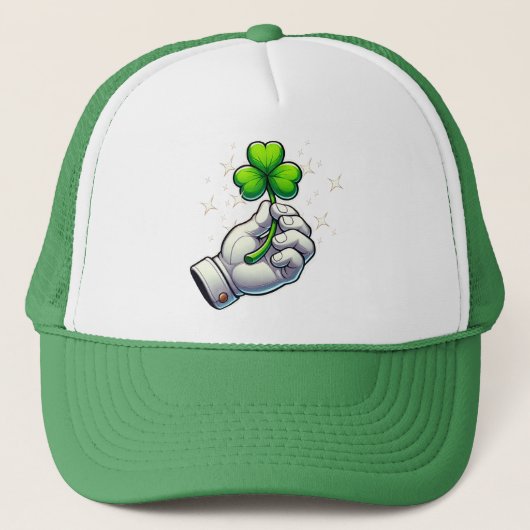 St. Patrick's Day Truckerkappe (Vorderseite)
