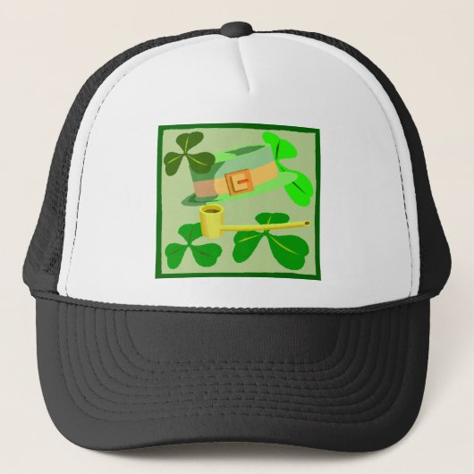 St. Patrick's Day Truckerkappe (Vorderseite)