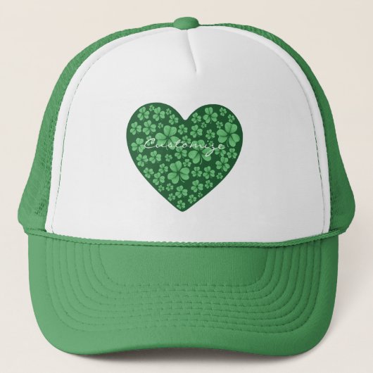 St. Patrick's Day Truckerkappe (Vorderseite)