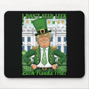 St Patricks Day Trump Republikaner Kleeblatt Ich N Mousepad
