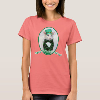 St Patricks Day Tshirt von Skeezix McCat
