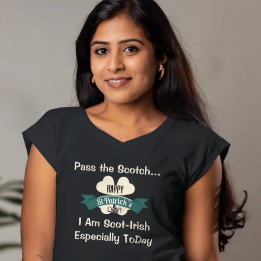 St. Patricks Day Typografie T-Shirt