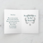 St Patrick's Day UCreate Template Lila MUSEU Karte (Innenseite)