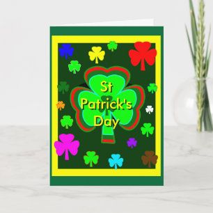 St Patrick's Day UCreate Vorlagen3a Karte