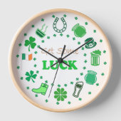 St. Patrick's Day Uhr (Vorderseite)
