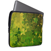 St. Patrick's Day und Viel Glück , vierblättrige Laptopschutzhülle (Vorne Rechts)