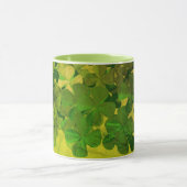 St. Patrick's Day und Viel Glück , vierblättrige Tasse (Zentrum)
