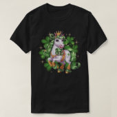 St. Patrick's Day Unicorn Celtic Fantasy Creature T-Shirt (Design vorne)