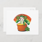 St. Patrick's Day Unicorn - Saint Patrick's Postkarte (Vorne/Hinten)