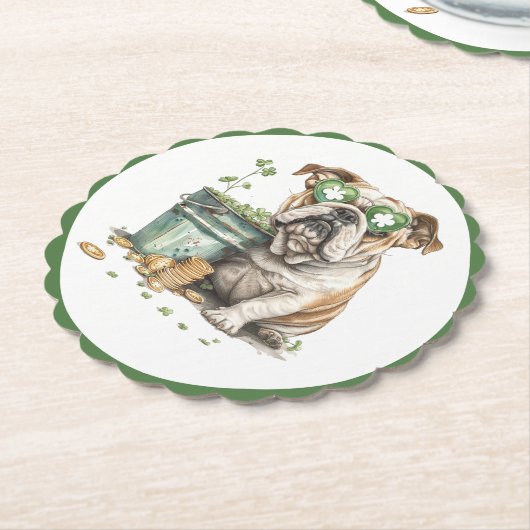 St. Patrick's Day Untersetzer (angewinkelt)