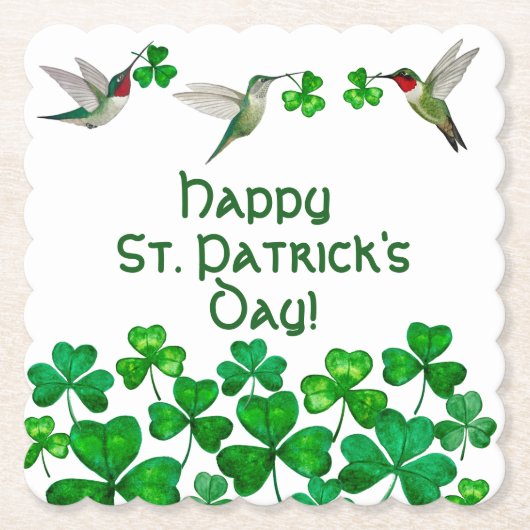 St. Patrick's Day Untersetzer (Vorderseite)