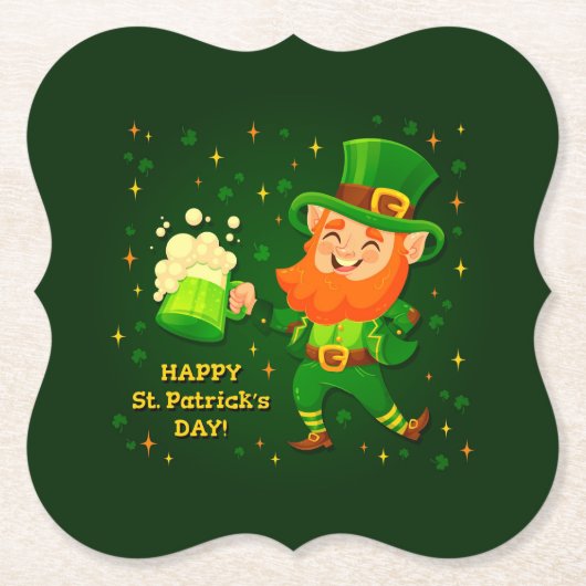 St. Patricks Day Untersetzer (Vorderseite)