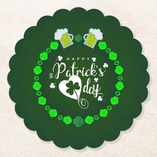 St. Patrick's Day Untersetzer (Vorderseite)