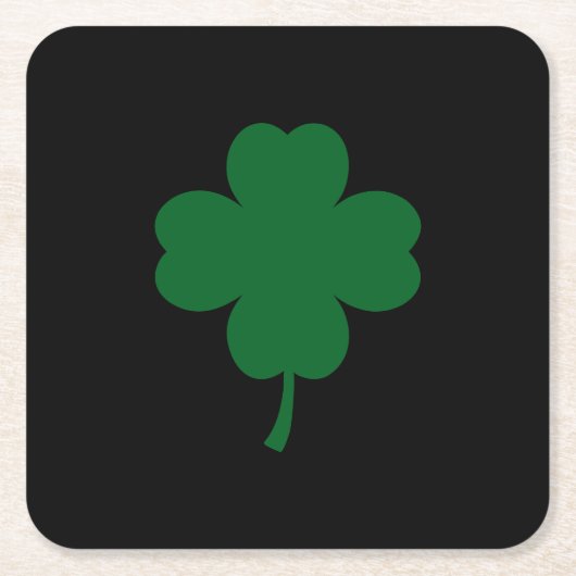 St. Patrick's Day Untersetzer aus Papier (Vorderseite)