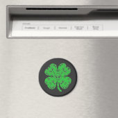 St Patricks Day Video Game Controller Kleeblatt Magnet (In Situ (Geschirrspüler))