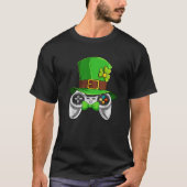 St. Patrick's Day Video Game Leprechaun Kostüm Sh T-Shirt (Vorderseite)