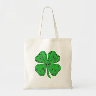 St Patricks Day Videospielcontroller Shamrock Tragetasche
