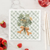 St. Patricks Day Vierblattklee Serviette (Beispiel)