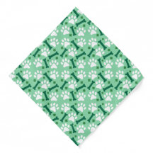 St Patricks Day Vierblättriges Kleeblatt Dog Bone