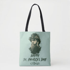 St. Patrick's Day Vintages Kleeblatt personalisier Tasche