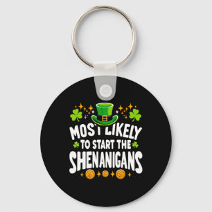 St Patricks Day Wahrscheinlichste, um den Unfug zu Schlüsselanhänger