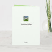 St. Patrick's Day: Waldweg Karte (Rückseite)