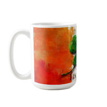 St. Patrick's Day - Wasserfarbe Clover Irland Flag