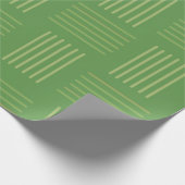 St. Patrick's Day Weave Geschenkpapier (Ecke)