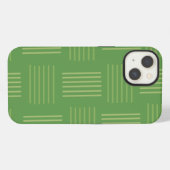 St. Patrick's Day Weave iPhone Hülle (Rückseite (Horizontal))