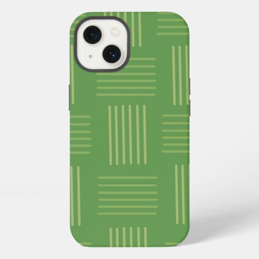 St. Patrick's Day Weave iPhone Hülle (Rückseite)