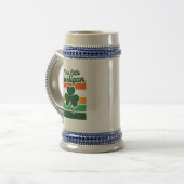 St Patricks Day Wee Little Hooligan Funny Bierglas (Vorderseite Links)