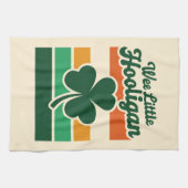 St Patricks Day Wee Little Hooligan Funny Geschirrtuch (Horizontal)
