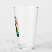 St Patricks Day Wee Little Hooligan Funny Glas (Links)