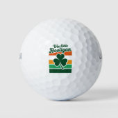 St Patricks Day Wee Little Hooligan Funny Golfball (Vorderseite)