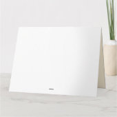 St Patricks Day Wee Little Hooligan Funny Karte (Rückseite)