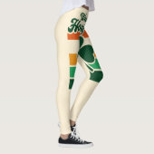 St Patricks Day Wee Little Hooligan Funny Leggings (Rechts)