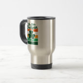 St Patricks Day Wee Little Hooligan Funny Reisebecher (Vorderseite Links)