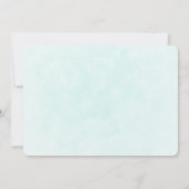 St. Patrick's Day Whimsical Rainbow & Clover Party Einladung (Rückseite)