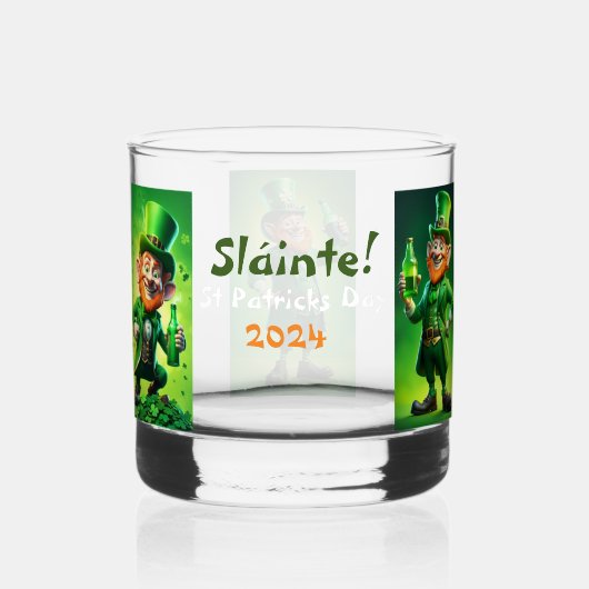 St. Patrick's Day Whiskyglas (Vorderseite)