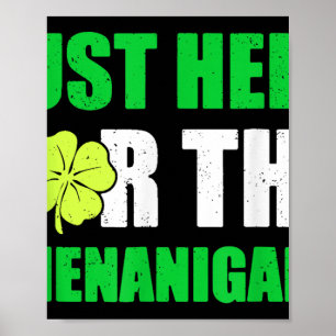St. Patricks Day wieder groß Shirt Trump Men Poster